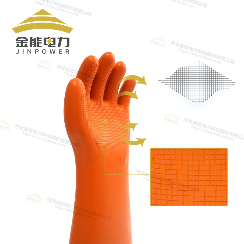 35kV絕緣手套掌型設(shè)計革新紋理設(shè)計